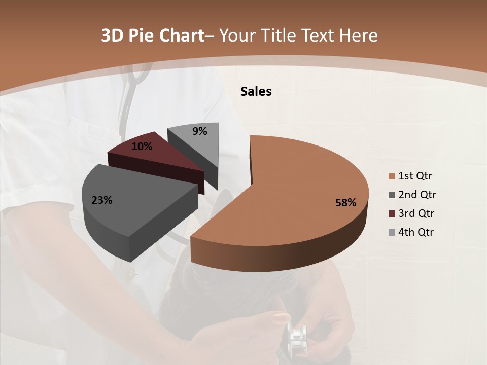 Doctor Cute Female PowerPoint Template