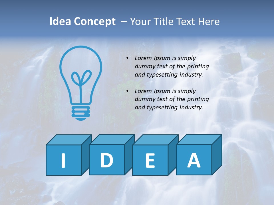 Picture Leaf Park PowerPoint Template