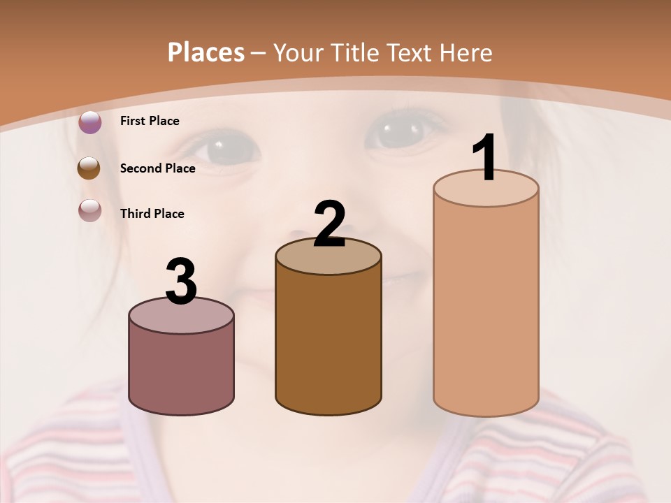 Positivity Softness Child PowerPoint Template