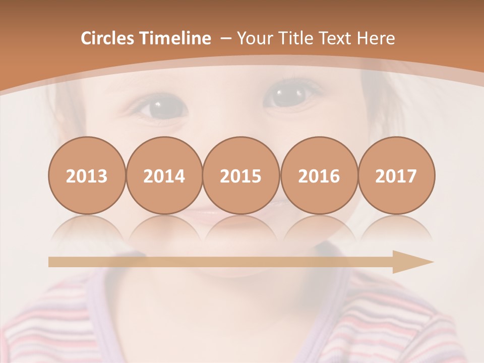 Positivity Softness Child PowerPoint Template
