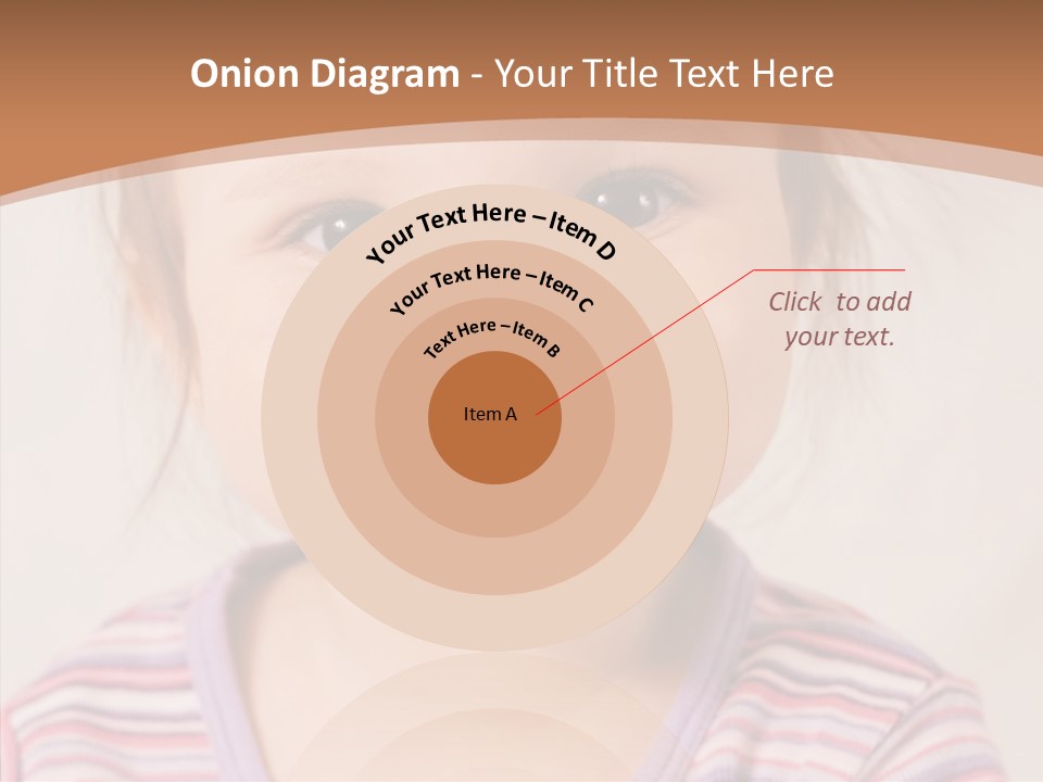 Positivity Softness Child PowerPoint Template