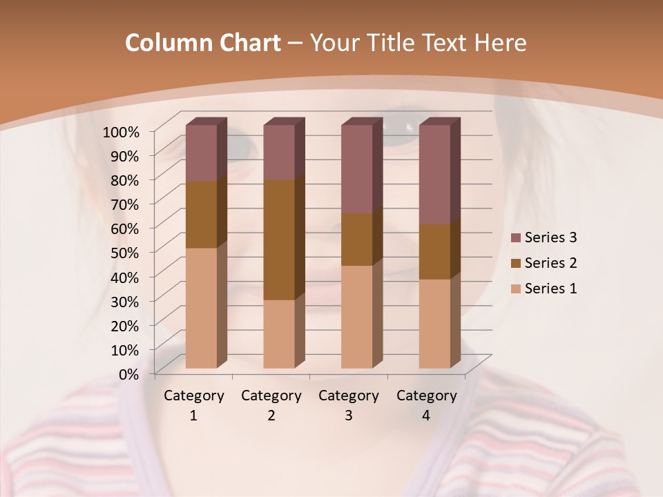 Positivity Softness Child PowerPoint Template