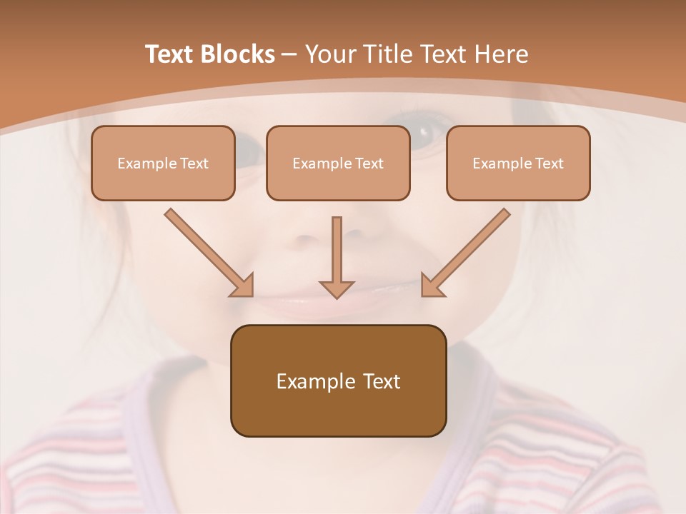 Positivity Softness Child PowerPoint Template