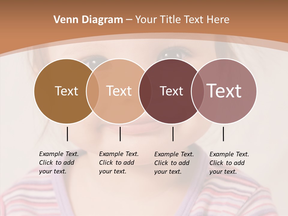 Positivity Softness Child PowerPoint Template