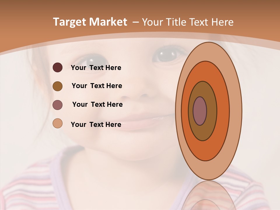 Positivity Softness Child PowerPoint Template