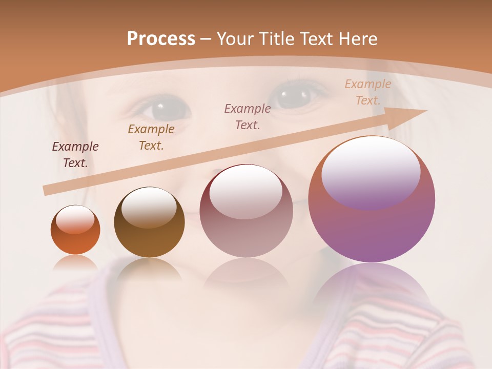 Positivity Softness Child PowerPoint Template