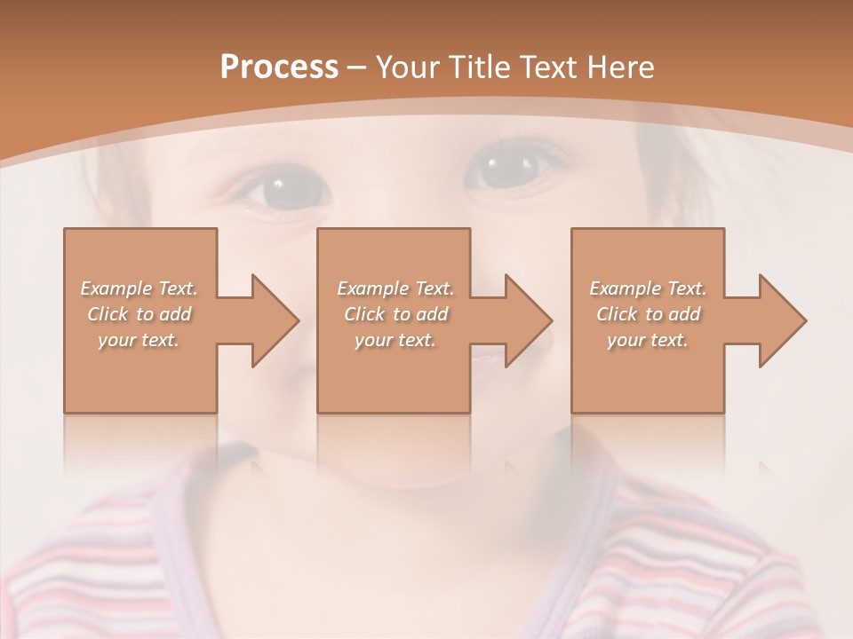 Positivity Softness Child PowerPoint Template