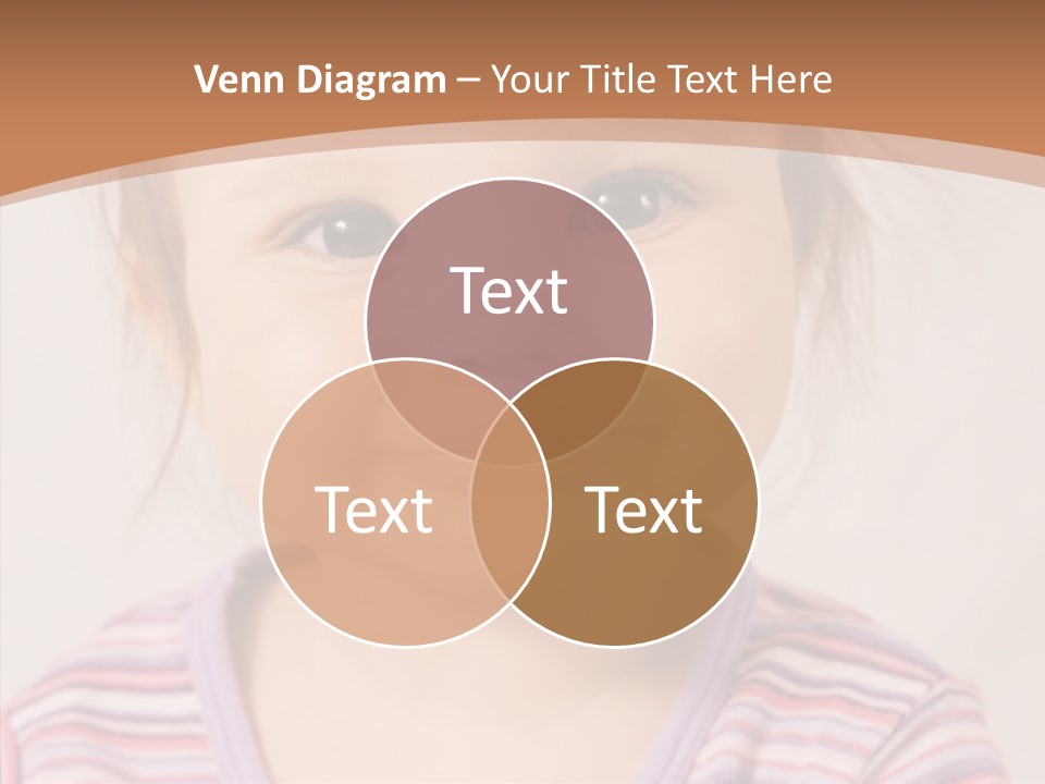 Positivity Softness Child PowerPoint Template