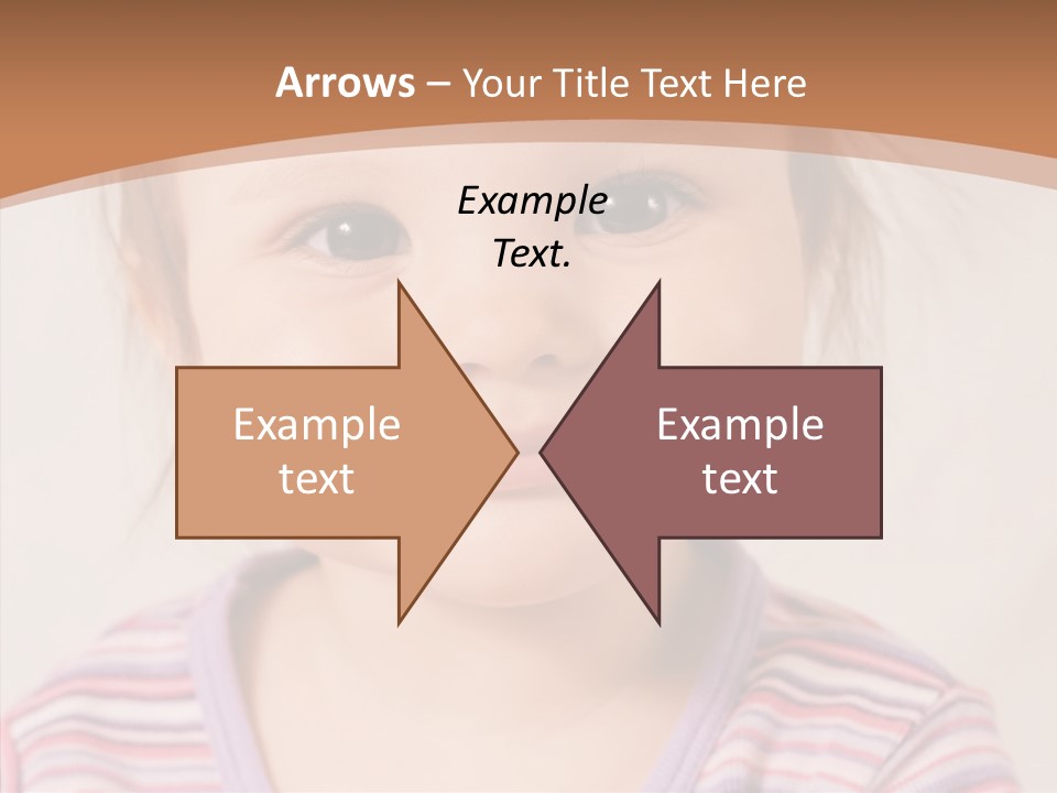 Positivity Softness Child PowerPoint Template