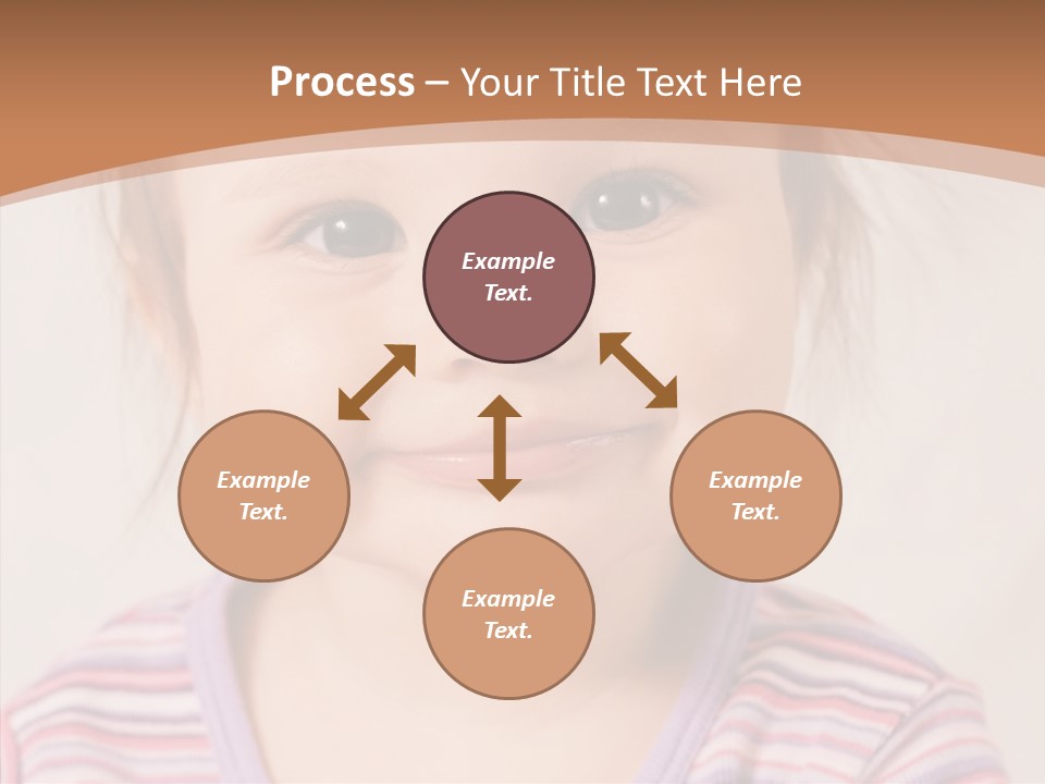 Positivity Softness Child PowerPoint Template