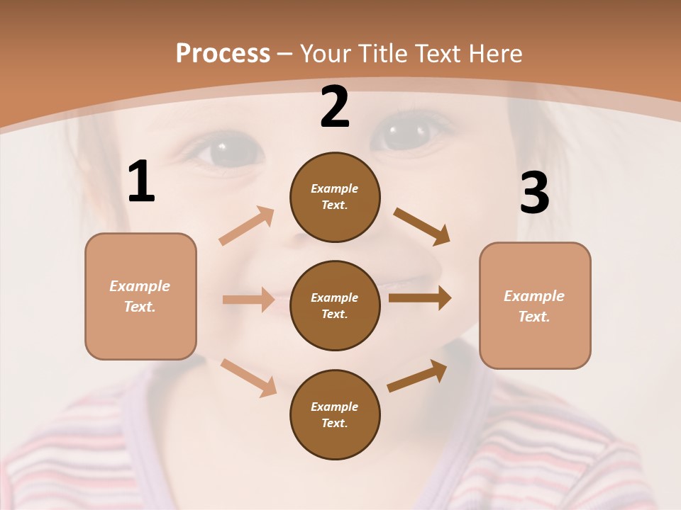 Positivity Softness Child PowerPoint Template