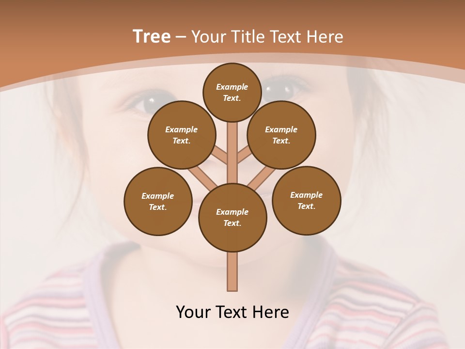 Positivity Softness Child PowerPoint Template