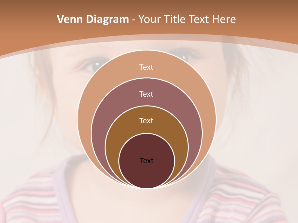 Positivity Softness Child PowerPoint Template