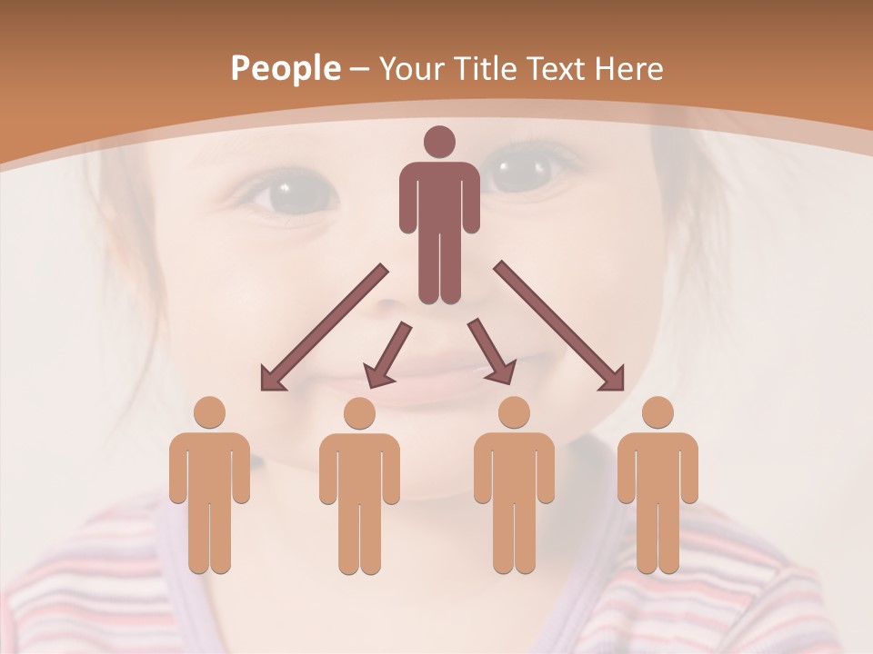 Positivity Softness Child PowerPoint Template