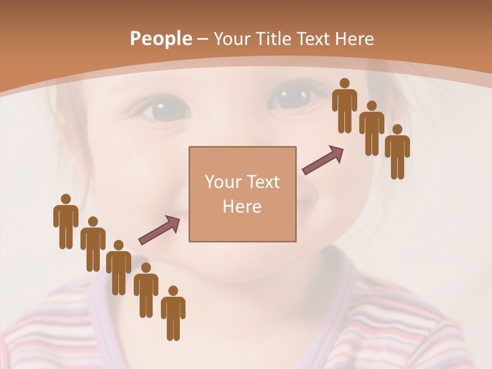 Positivity Softness Child PowerPoint Template