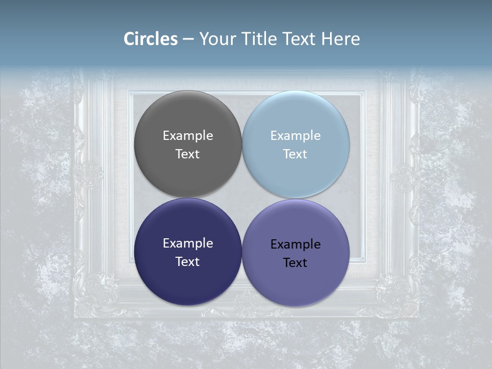 Pattern Scrapbook Illustration PowerPoint Template