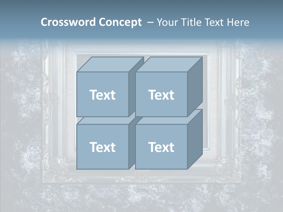Pattern Scrapbook Illustration PowerPoint Template