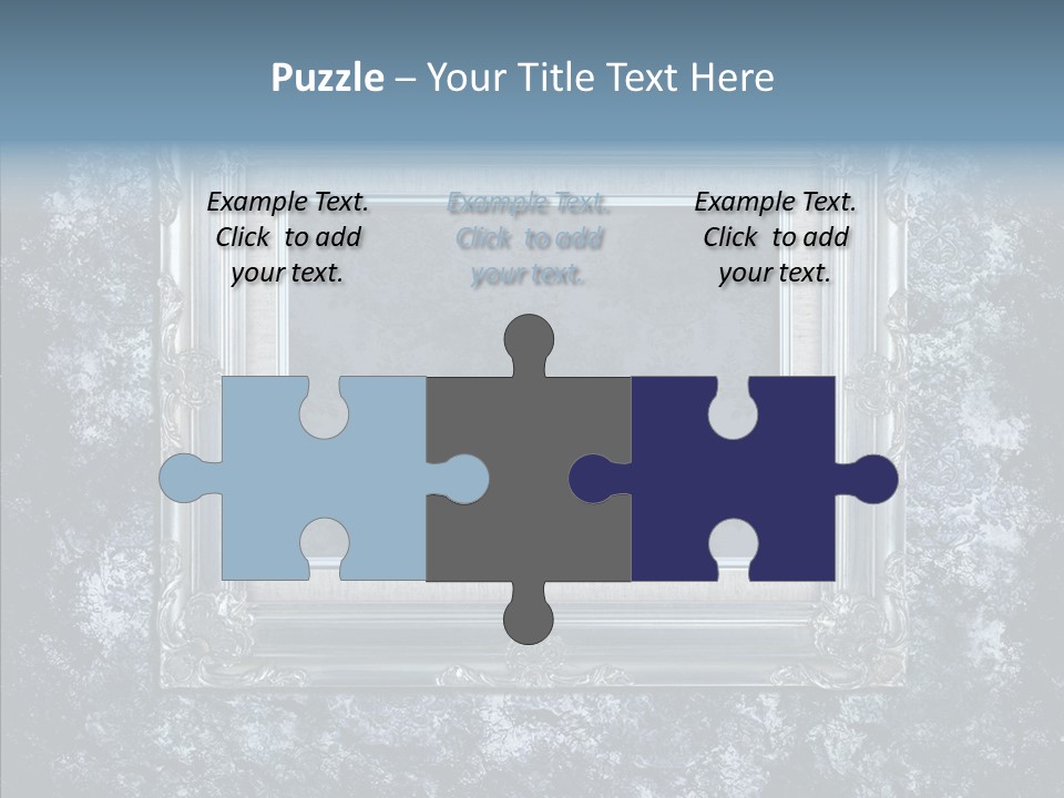 Pattern Scrapbook Illustration PowerPoint Template