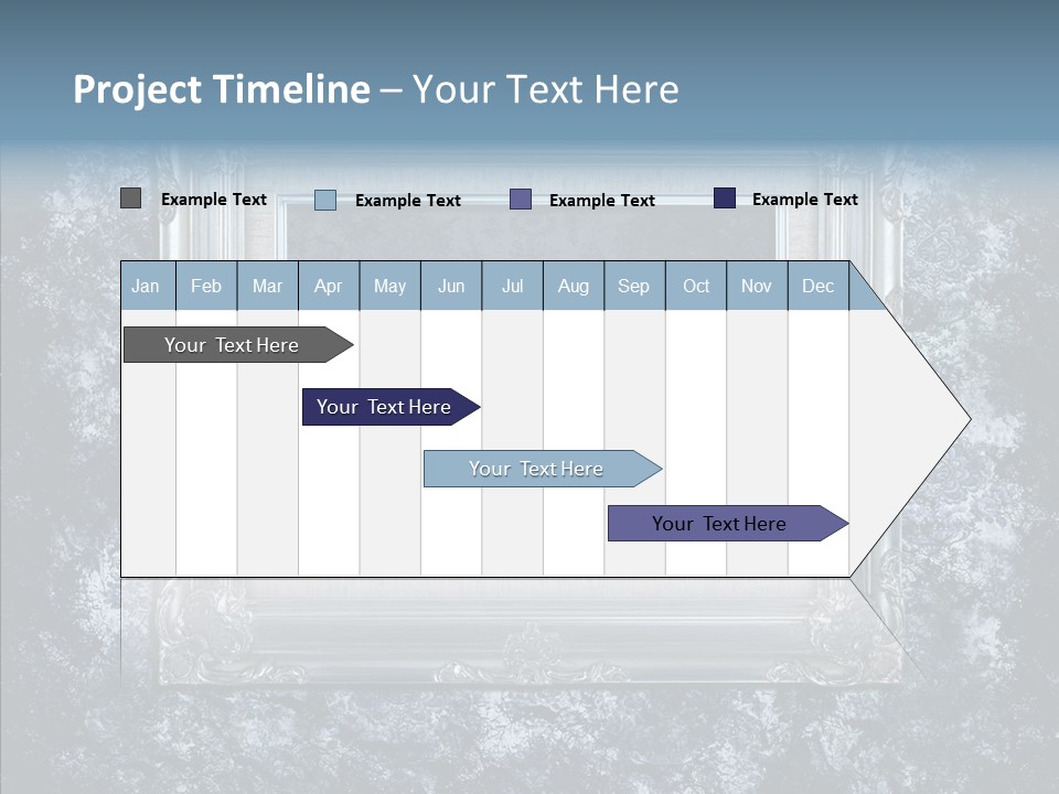 Pattern Scrapbook Illustration PowerPoint Template