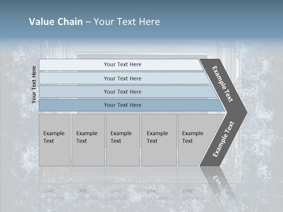 Pattern Scrapbook Illustration PowerPoint Template