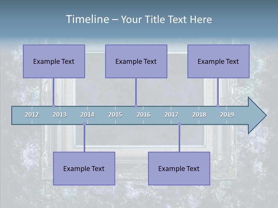 Pattern Scrapbook Illustration PowerPoint Template