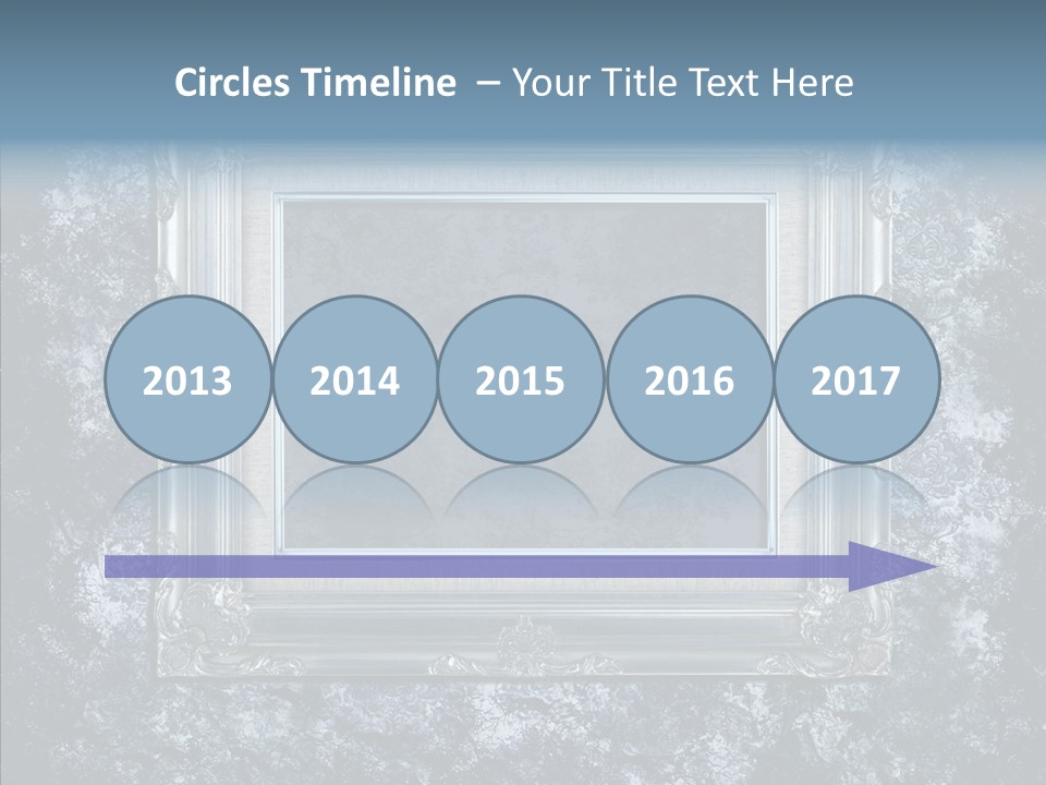 Pattern Scrapbook Illustration PowerPoint Template