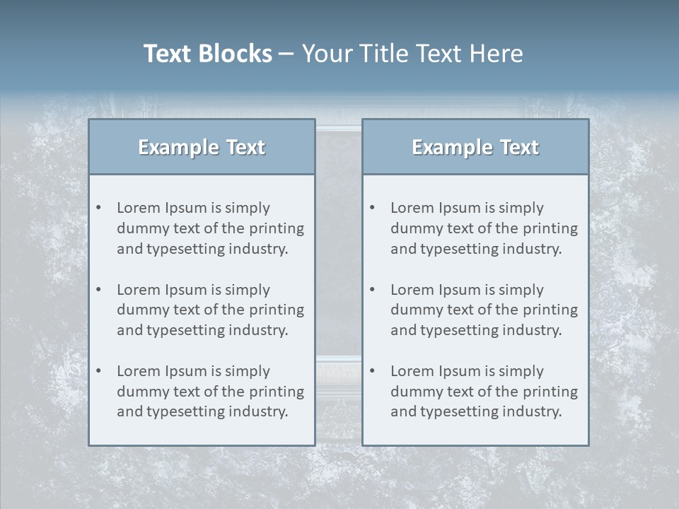Pattern Scrapbook Illustration PowerPoint Template