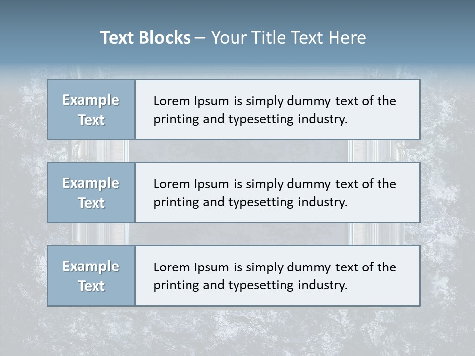 Pattern Scrapbook Illustration PowerPoint Template
