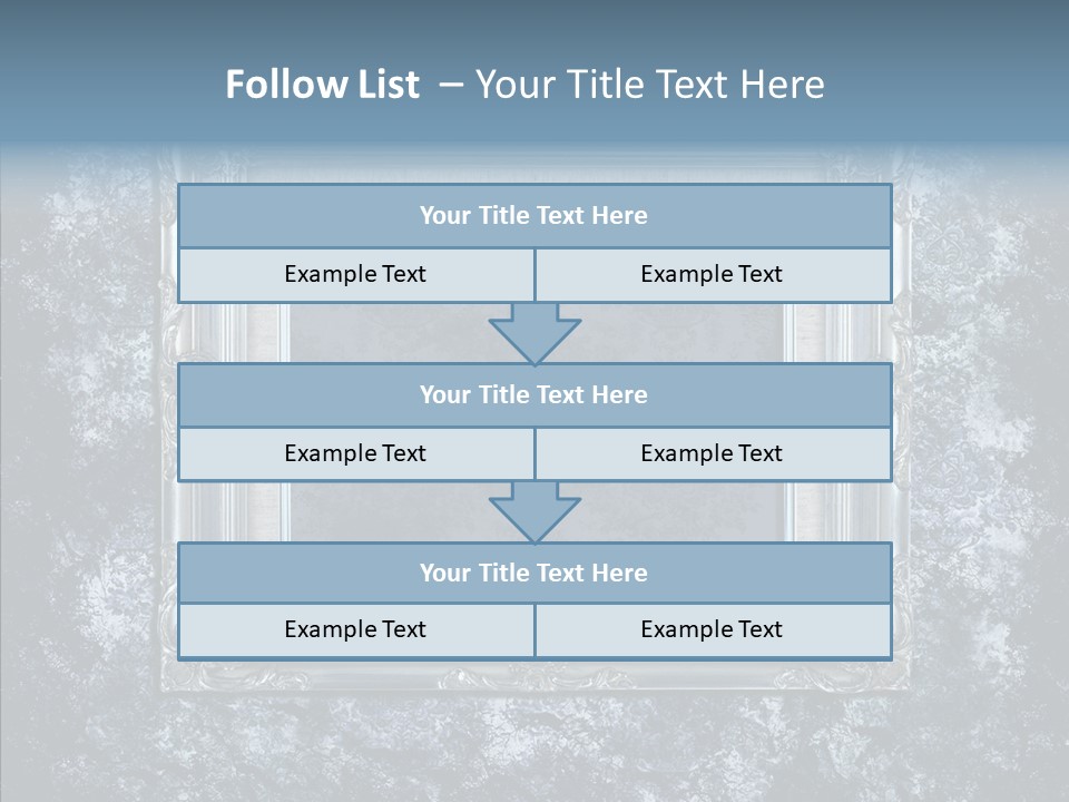 Pattern Scrapbook Illustration PowerPoint Template