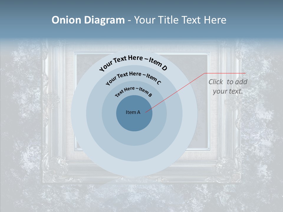 Pattern Scrapbook Illustration PowerPoint Template