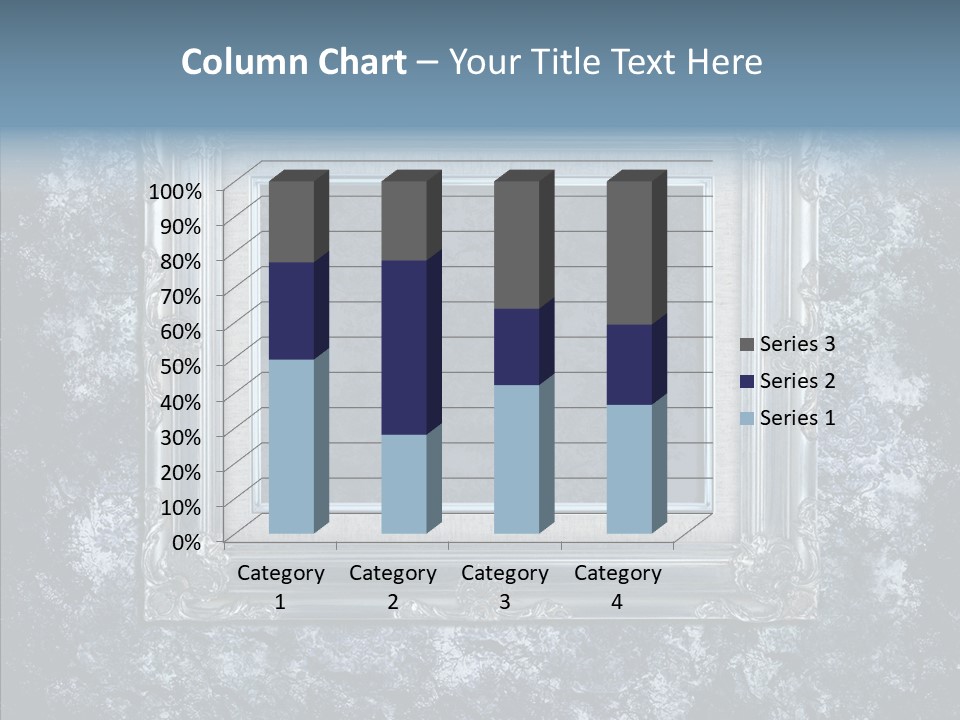 Pattern Scrapbook Illustration PowerPoint Template
