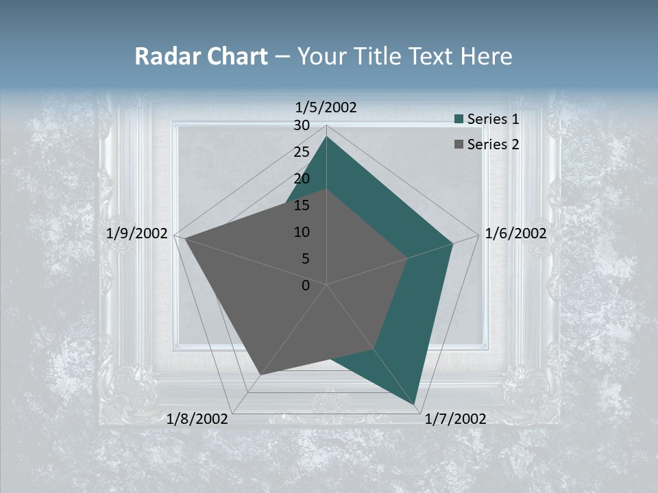 Pattern Scrapbook Illustration PowerPoint Template