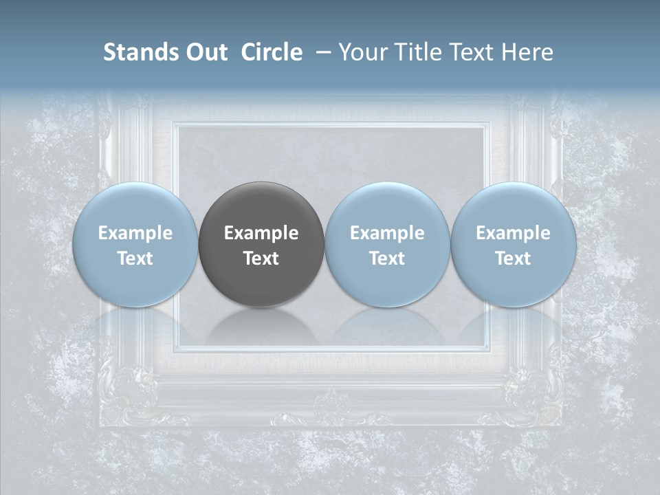 Pattern Scrapbook Illustration PowerPoint Template