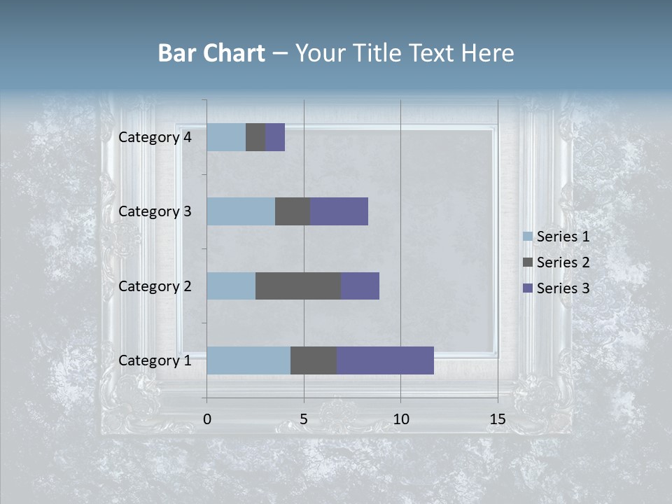 Pattern Scrapbook Illustration PowerPoint Template