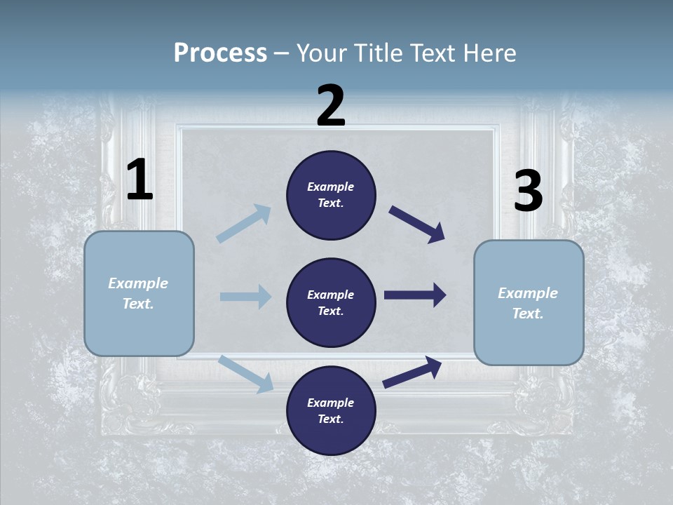 Pattern Scrapbook Illustration PowerPoint Template
