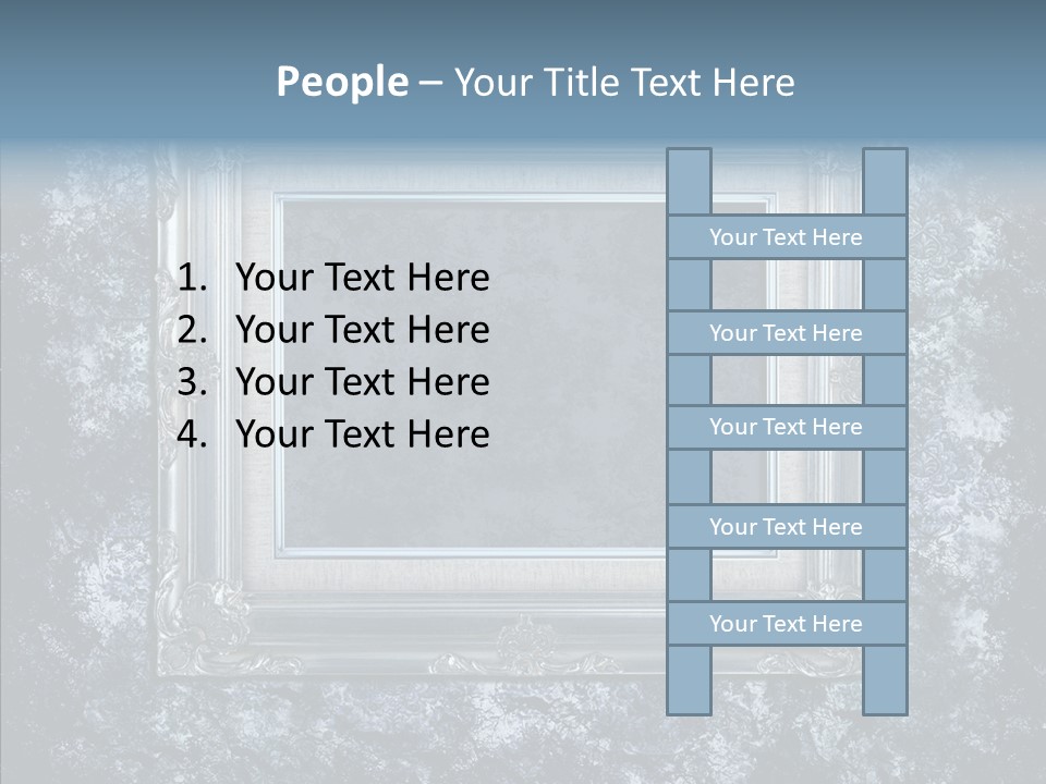 Pattern Scrapbook Illustration PowerPoint Template