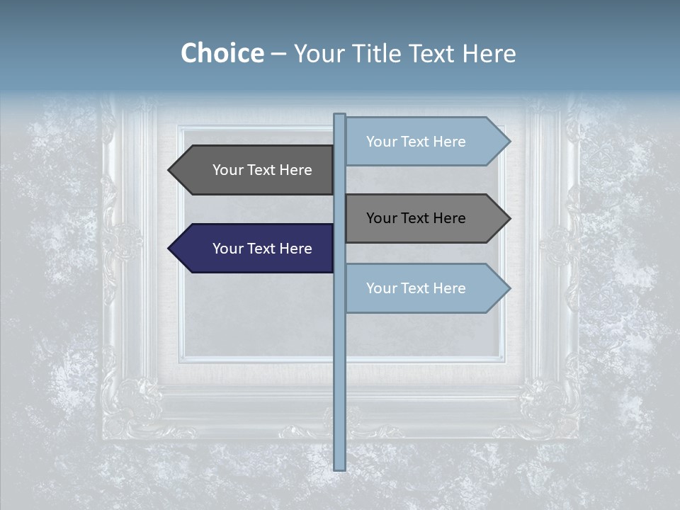 Pattern Scrapbook Illustration PowerPoint Template