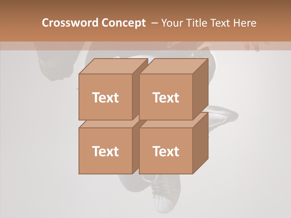 Break Dance Elegance Stunt PowerPoint Template