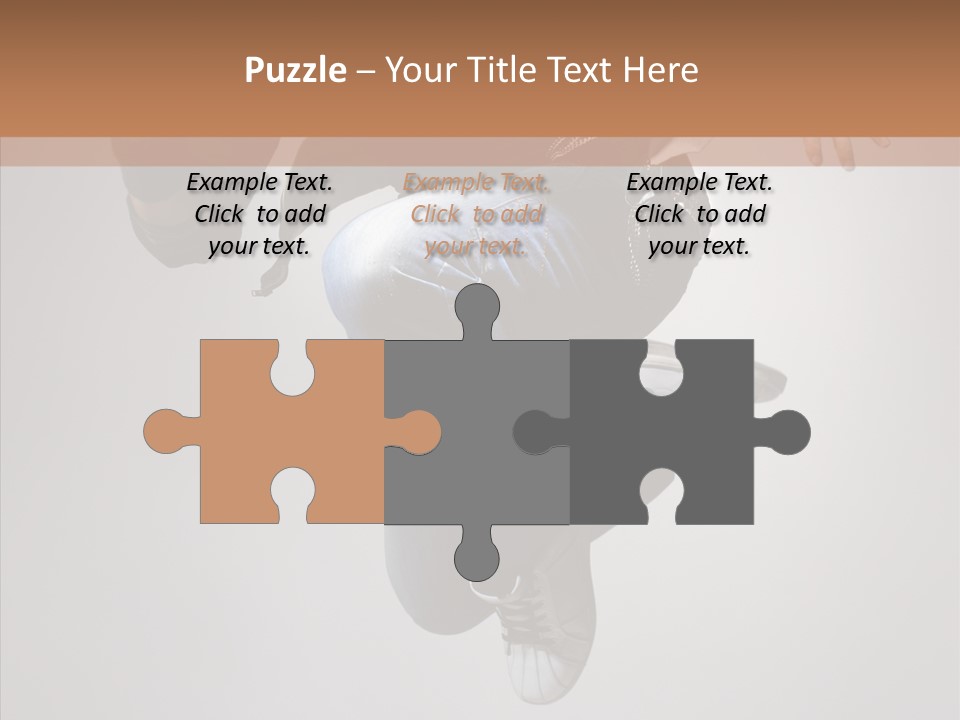 Break Dance Elegance Stunt PowerPoint Template