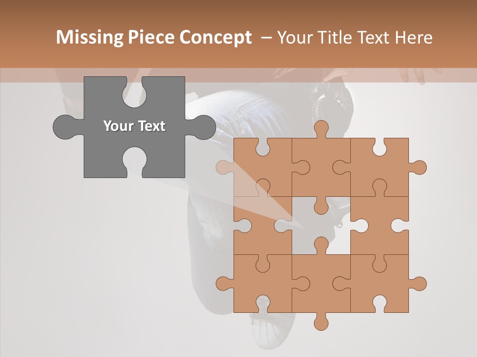 Break Dance Elegance Stunt PowerPoint Template