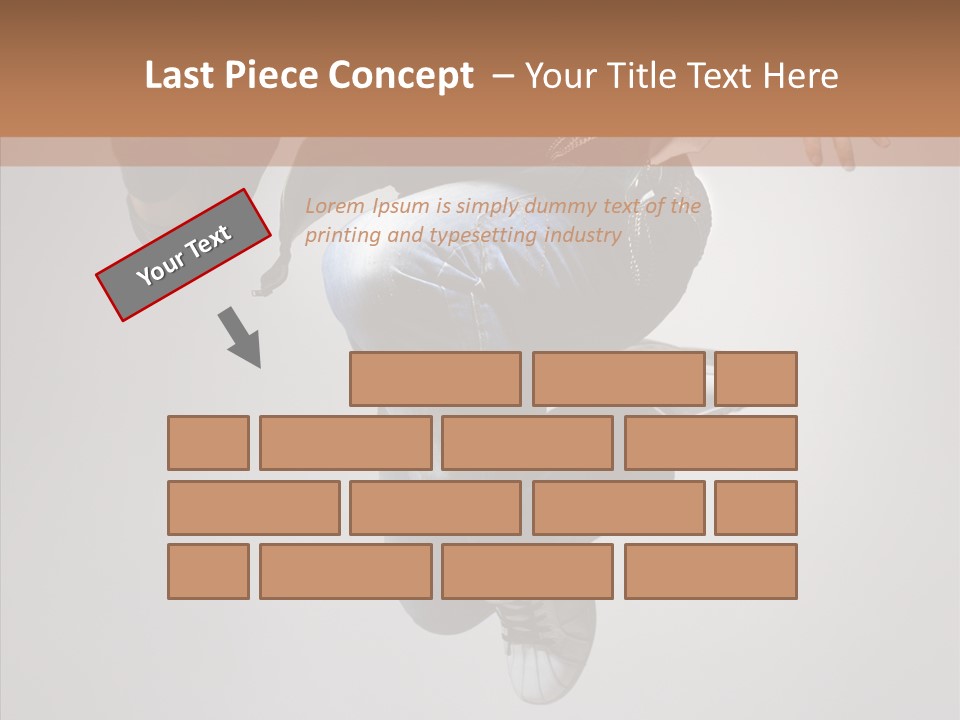 Break Dance Elegance Stunt PowerPoint Template