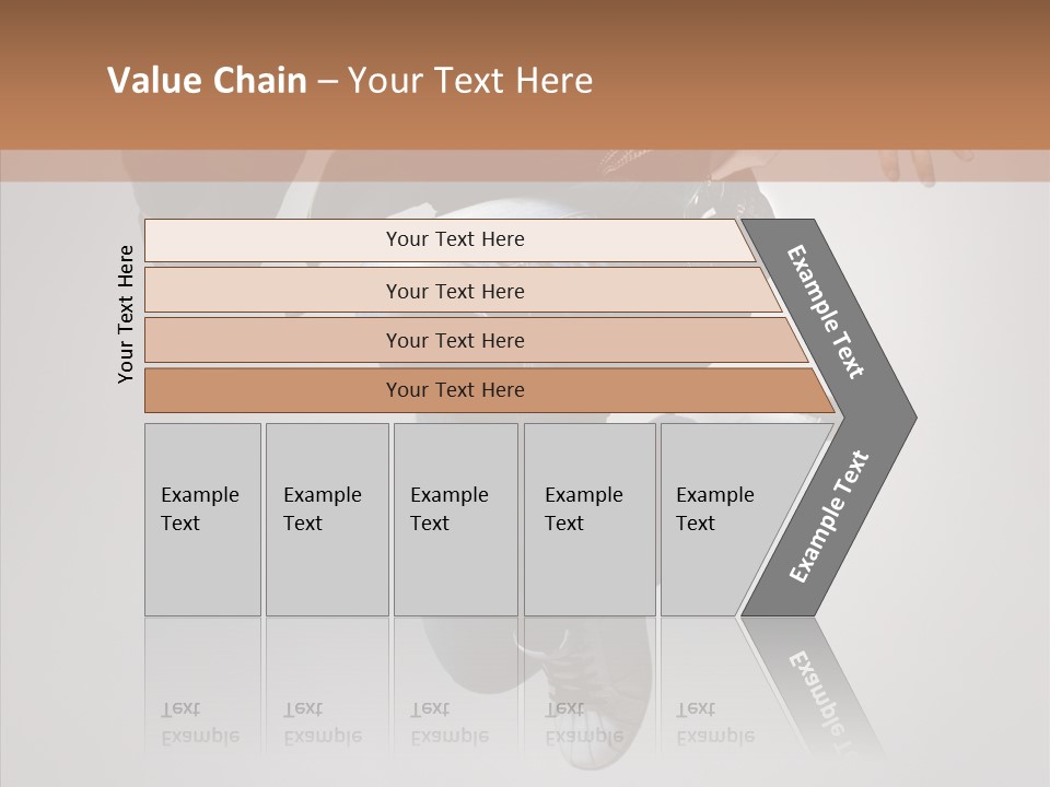 Break Dance Elegance Stunt PowerPoint Template