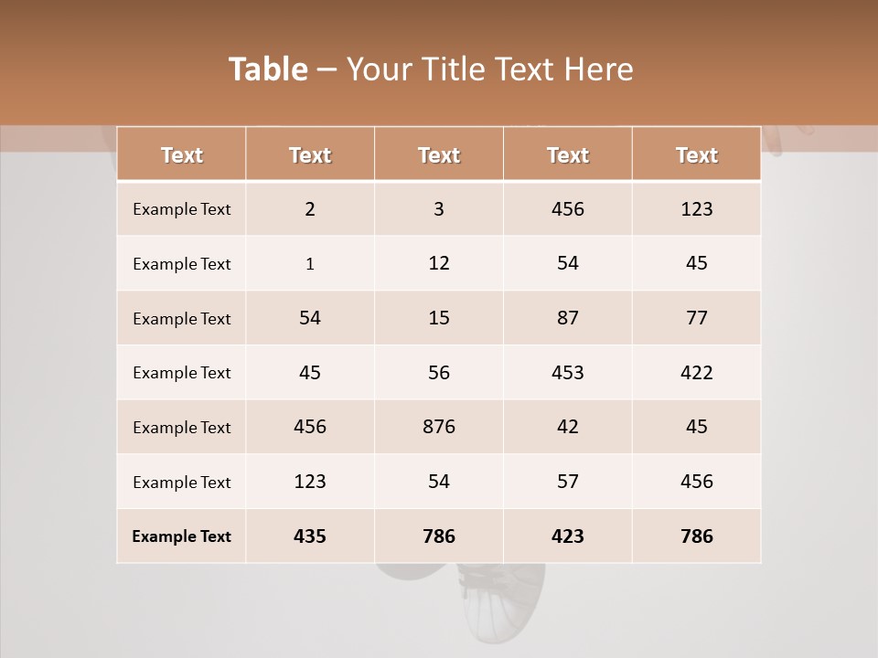 Break Dance Elegance Stunt PowerPoint Template
