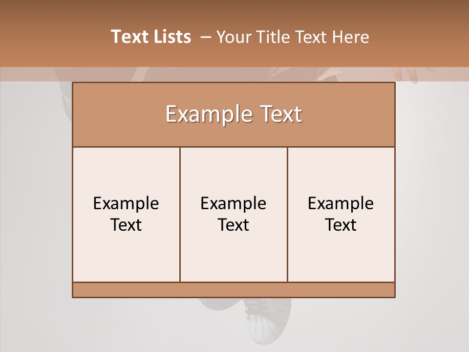 Break Dance Elegance Stunt PowerPoint Template