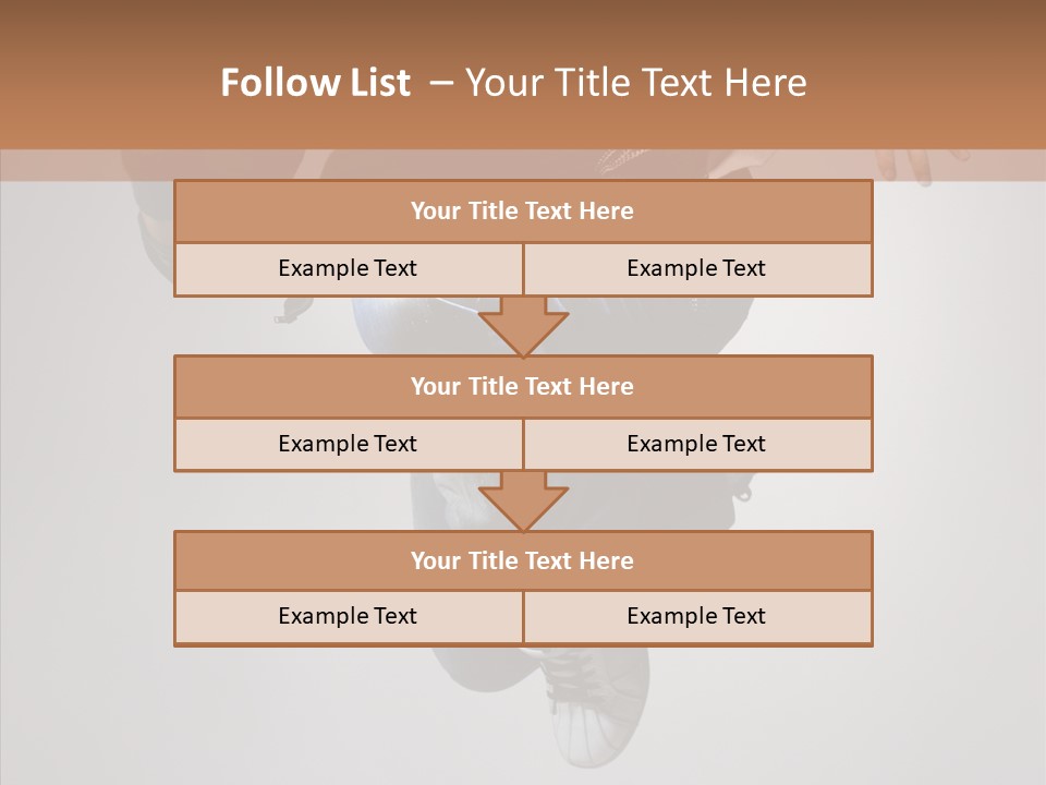 Break Dance Elegance Stunt PowerPoint Template