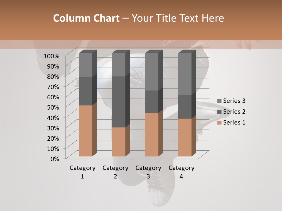 Break Dance Elegance Stunt PowerPoint Template