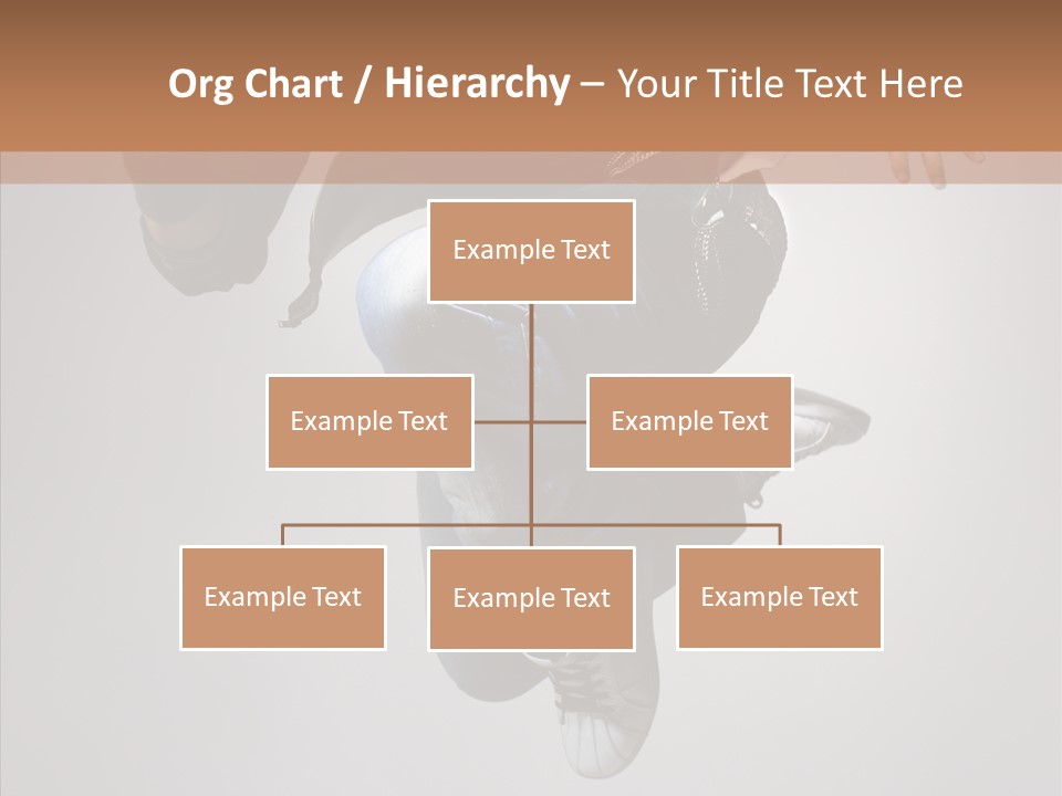 Break Dance Elegance Stunt PowerPoint Template