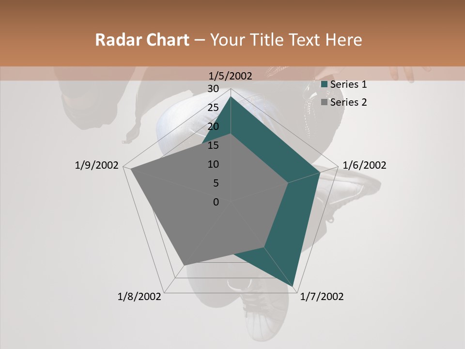 Break Dance Elegance Stunt PowerPoint Template