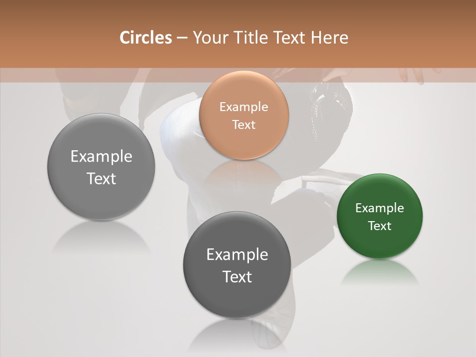 Break Dance Elegance Stunt PowerPoint Template