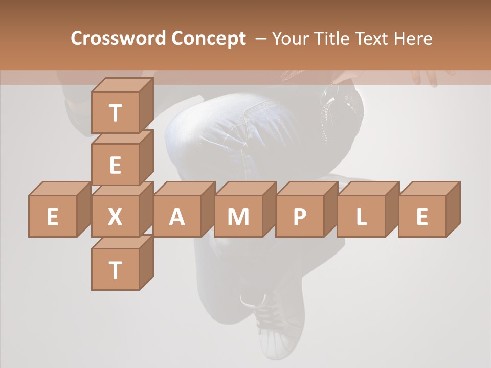 Break Dance Elegance Stunt PowerPoint Template